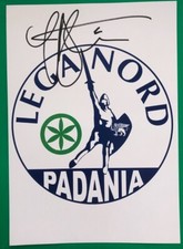 Matteo Salvini's autograph LN