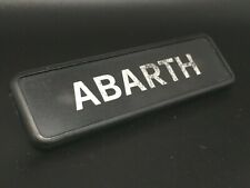 AUTOBIANCHI A112 ABARTH LOGO SIGLA EMBLEMA FREGIO STEMMA SCRITTA TARGHETTA BADGE