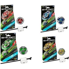 Beyblade X Starter Pack Top Trottola con Lanciatore Assortito