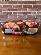 Open Box - Cruiser Plus Giradischi Portatile con Bluetooth In/Out - Floreale