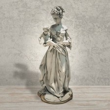 Statua porcellana maternità