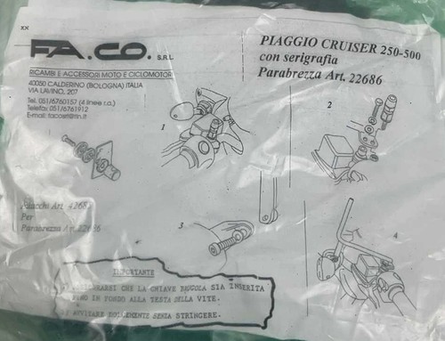 42685 kit attacchi per - kit,