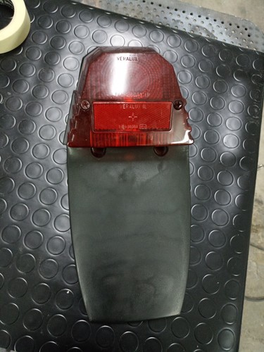 Fanale post con parafango - fanale,
