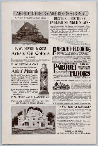 1897 devoe co vintage - 1897, &