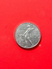 Rara Micro moneta 50 lire