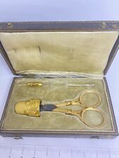 Necessaire antico oro 18k con