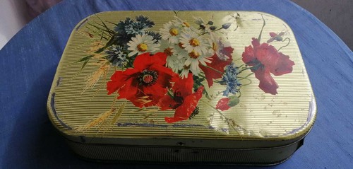 Scatola latta doufour fiori - doufour,