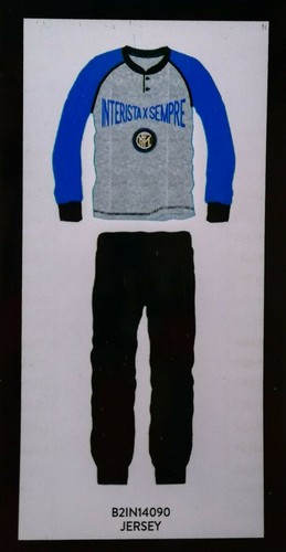 Pigiama cotone squadra inter - cotone,