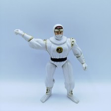 Action Figure Vintage Power Rangers Mighty Morphin Ninja Bianco – Bandai 1995