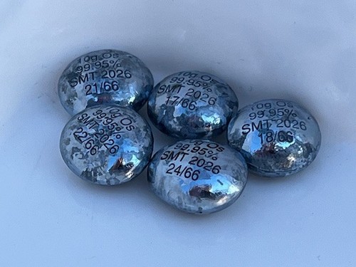 Pellet osmium grammi inciso - pellet, 10