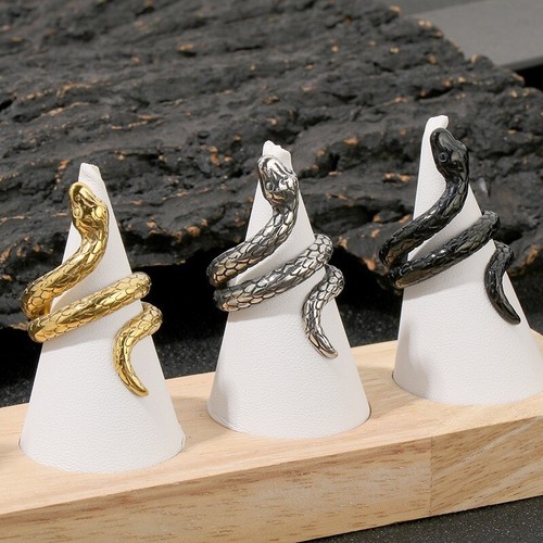 Anello grande serpente - anello,