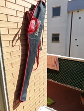 SACCA PORTACANNA DA PESCA DAIWA USATA + ACCESSORI DA PESCA LUNGHEZZA 1,30