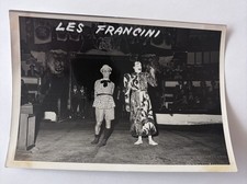 Duo clown cirque photo Circus Zirkus Tenue Maquillage Les Francini Bouglione