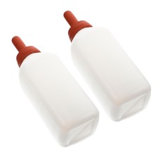 2 Pezzi Lattiera per Animali Vitello Bottiglia Mangiatoia Agnello