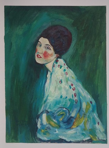 Quadro gustav klimt - quadro, carta