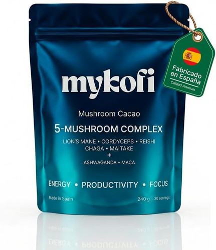 Cacao con funghi adattogeni - funghi, 7