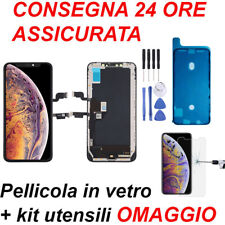 DISPLAY SCHERMO PER APPLE IPHONE XS MAX OLED TOUCH SCREEN FRAME LCD GUARNIZIONE