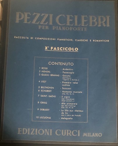 Curci classica pezzi celebri - curci,