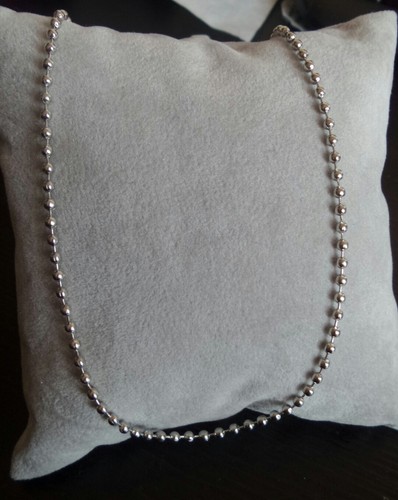 Collana acciaio lucido - in,