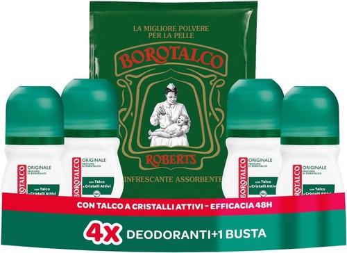Borotalco deodorante roll on - borotalco,,