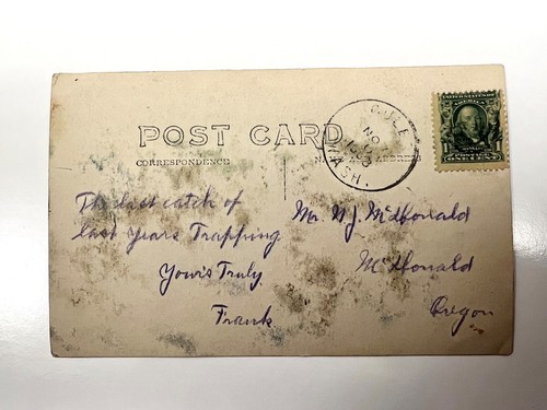 1908 cartolina con benjamin - cartolina,
