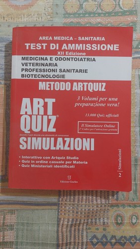 Art quiz simulazioni rosso - simulazioni,