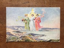 CARTOLINA CROCE ROSSA VIAGGIATA OSPEDALE MILITARE TIMBRO VILLA COSTA MODENA 1915