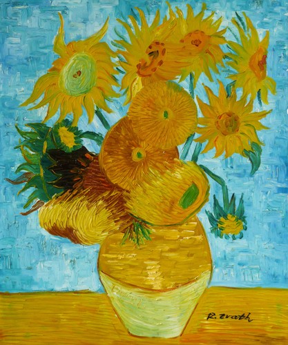 Dipinto vaso fiori - vaso,