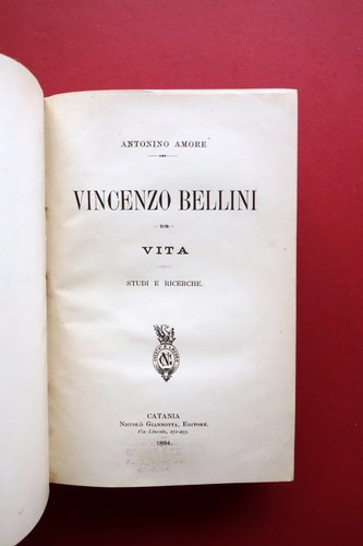 Vincenzo bellini vita antonino - vincenzo,