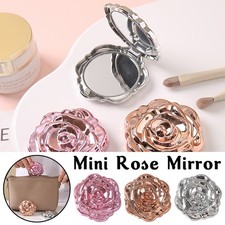 Mini Specchio Rosa Portatile