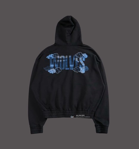 Felpa con cappuccio zip darc - felpa,