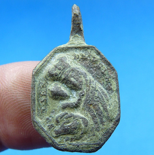 Antico ciondolo medaglia - medaglia, s