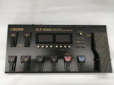 Boss GT-100 Multi-Effects Processor Pedale per Chitarra Effetto Buone Condizioni Funzionante