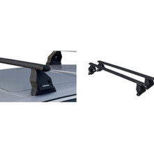 Barre universali portapacchi da Tetto con attacchi sul tetto dell'auto