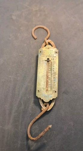 Vintage antique salter pocket - vintage/antique,