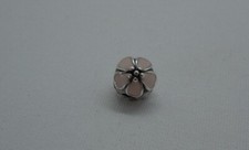 Autentico Charm Pandora Argento Sterling Rosa Fiori di Ciliegio Clip 791041EN40