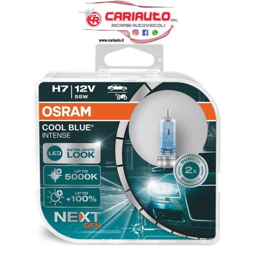 Coppia 5000k lampade osram - 5000k,