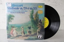 MOZART SINFONIE n 29 e 33 Herbert von Karajan Orchestra Vinile 33 Giri 12"