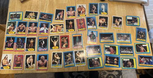 Wwf wrestling topps 1985 - wrestling,