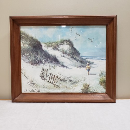 Stampa paesaggio spiaggia