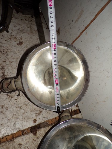 Paire phare chromé - phare, cibie