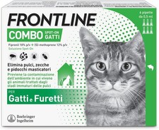 Frontline COMBO Gatto 6 Pipette Antiparassitario Spot on GATTI -Flea Cat