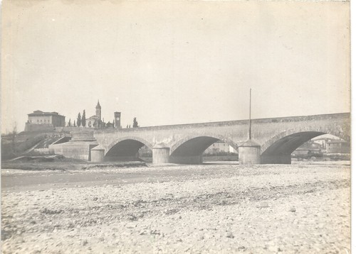 Bazzano 1910 ponte sul - 1910.,