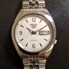 Orologio Seiko 5 7S26-00X0 SNK131K1 Automatico 21 Gioielli 37mm Acciaio Funziona