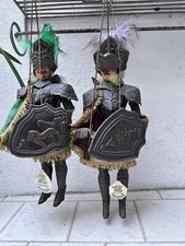 COPPIA  PUPI SICILIANI - MARIONETTE TEATRO - Rinaldo E Angelica