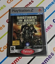 BROTHERS IN ARMS ROAD TO HILL 30 PS2 PAL ITALIANO SIGILLATO NUOVO PLAYSTATION 2