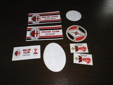 LOTTO ADESIVI MILAN CLUB
