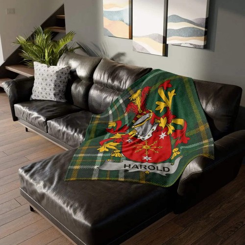 Coperta harold stemma tartan - coperta,