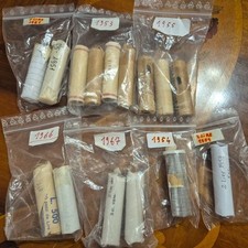 ROTOLINO 2 LIRE 1954, 1959 E ROTOLINI DA 5 LIRE DEL 1951, 1953, 1955, 1966, 1967