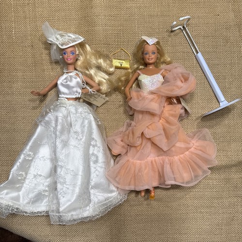 Bambole barbie vintage pesche - bambole,